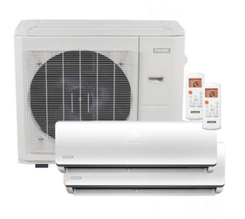 Thermopompe murale double-zones Franklin 27 000 BTU 22 SEER