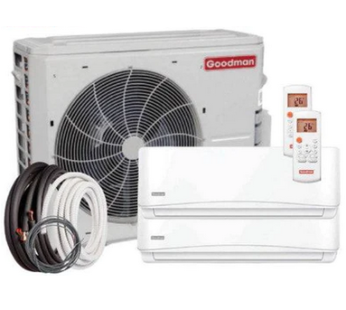 Thermopompe murale double zones Goodman 36 000 BTU